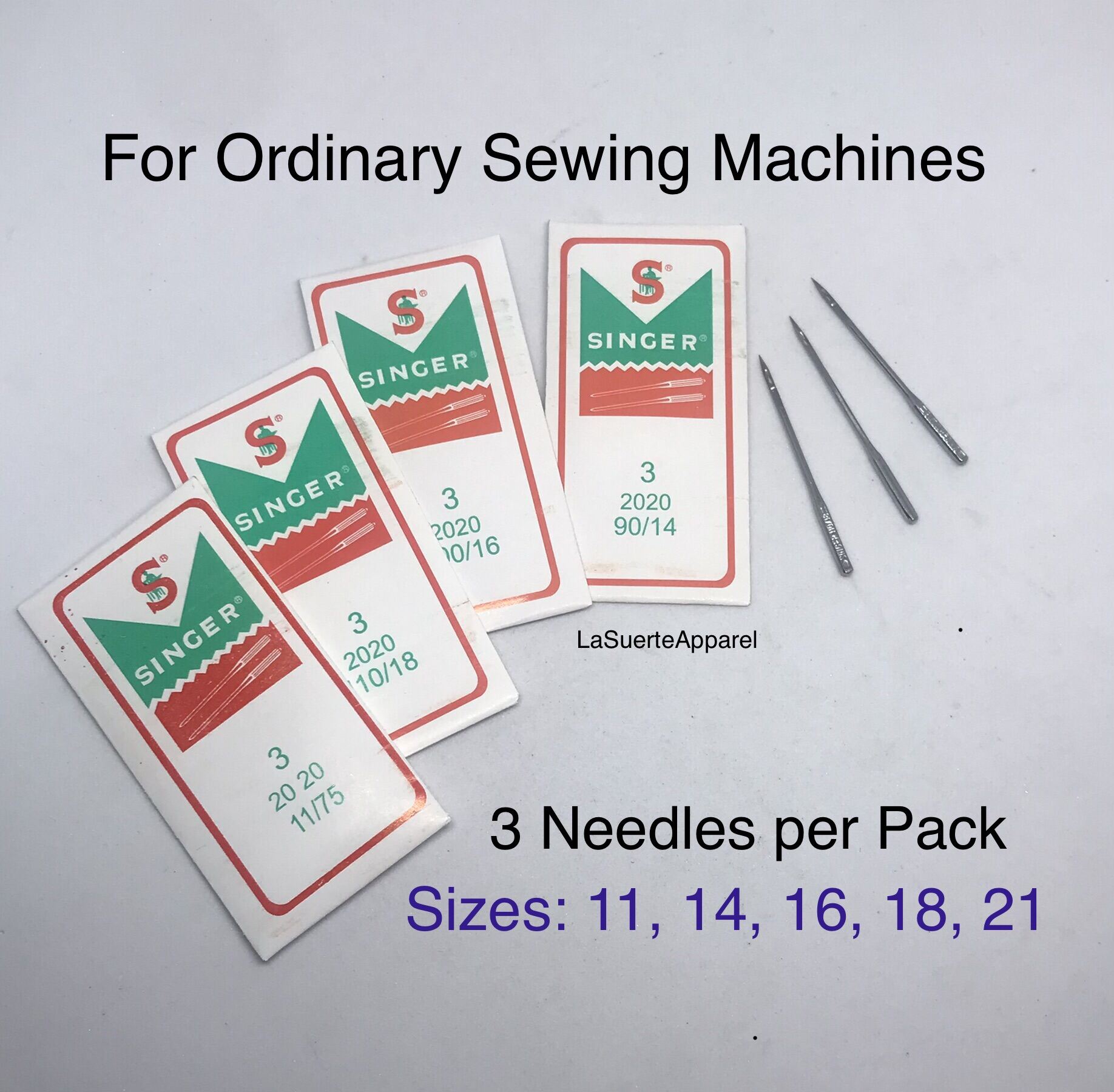 Singer Needles for Ordinary & Portable Needle Sewing Machine Lazada PH