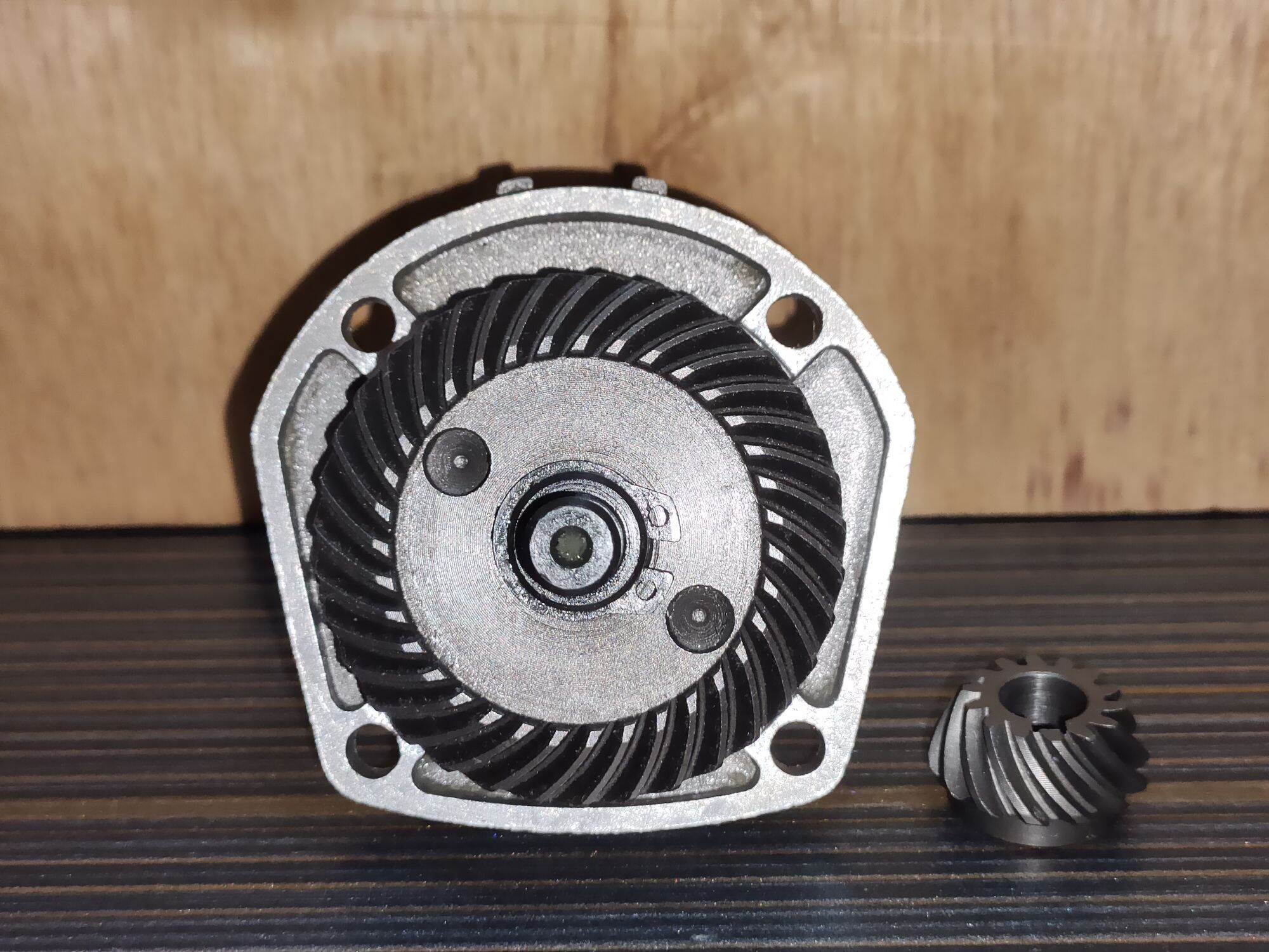 Gear Box Assembly for Makita N9500N with Spindle and Spiral Bevel Gear set