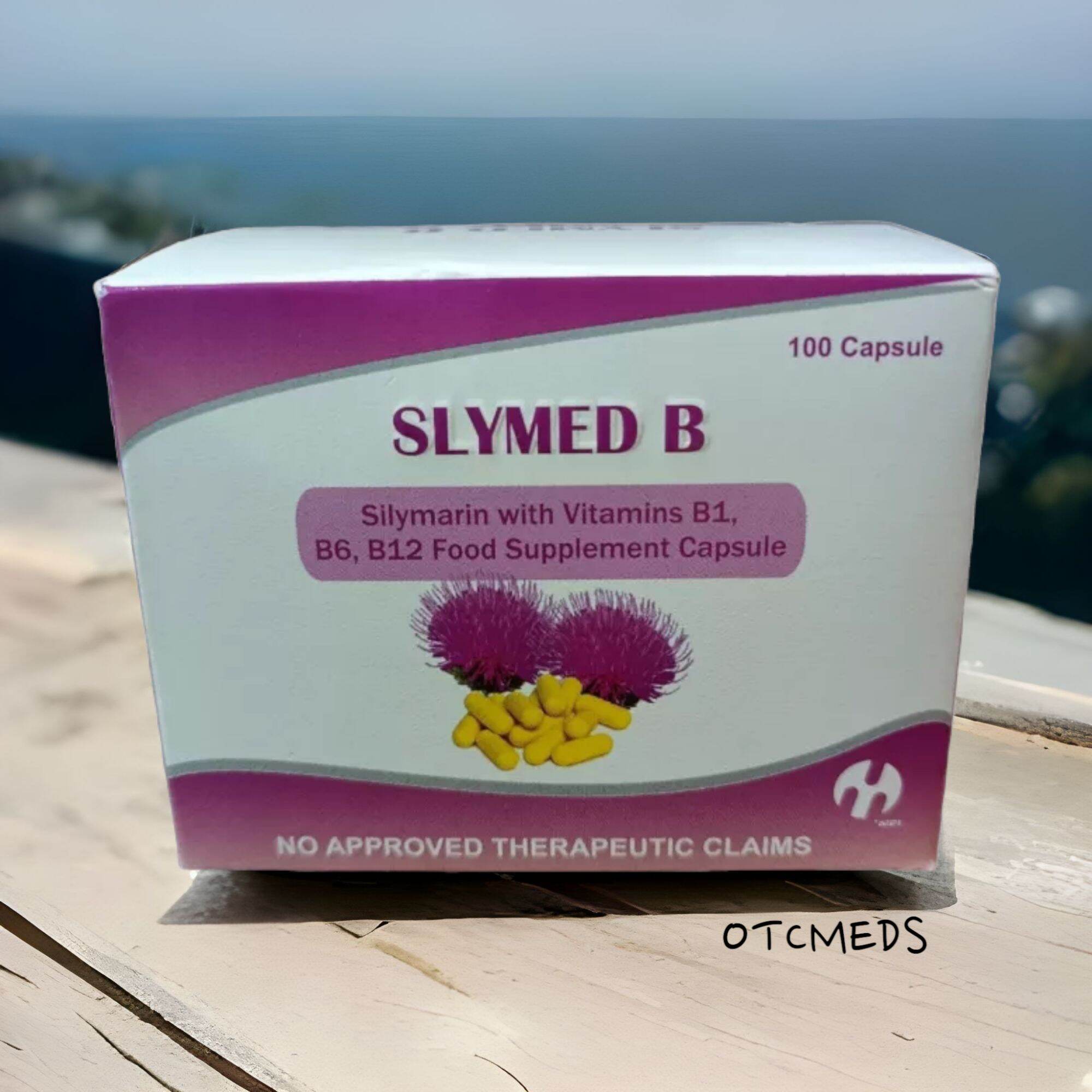 SLYMED B Silymarin With Vitamins B1, B6, B12 100capsules | Lazada PH