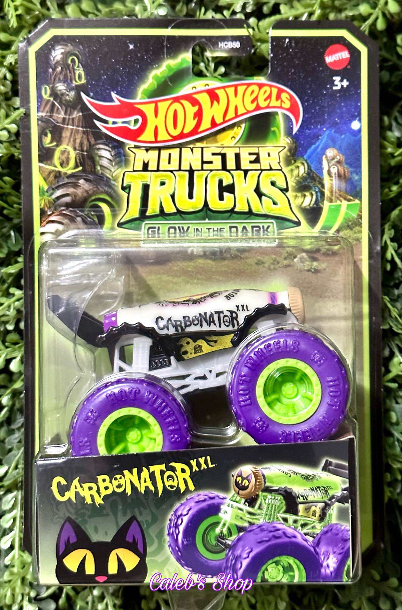 Hot Wheels Monster Trucks Glow In The Dark Collection 