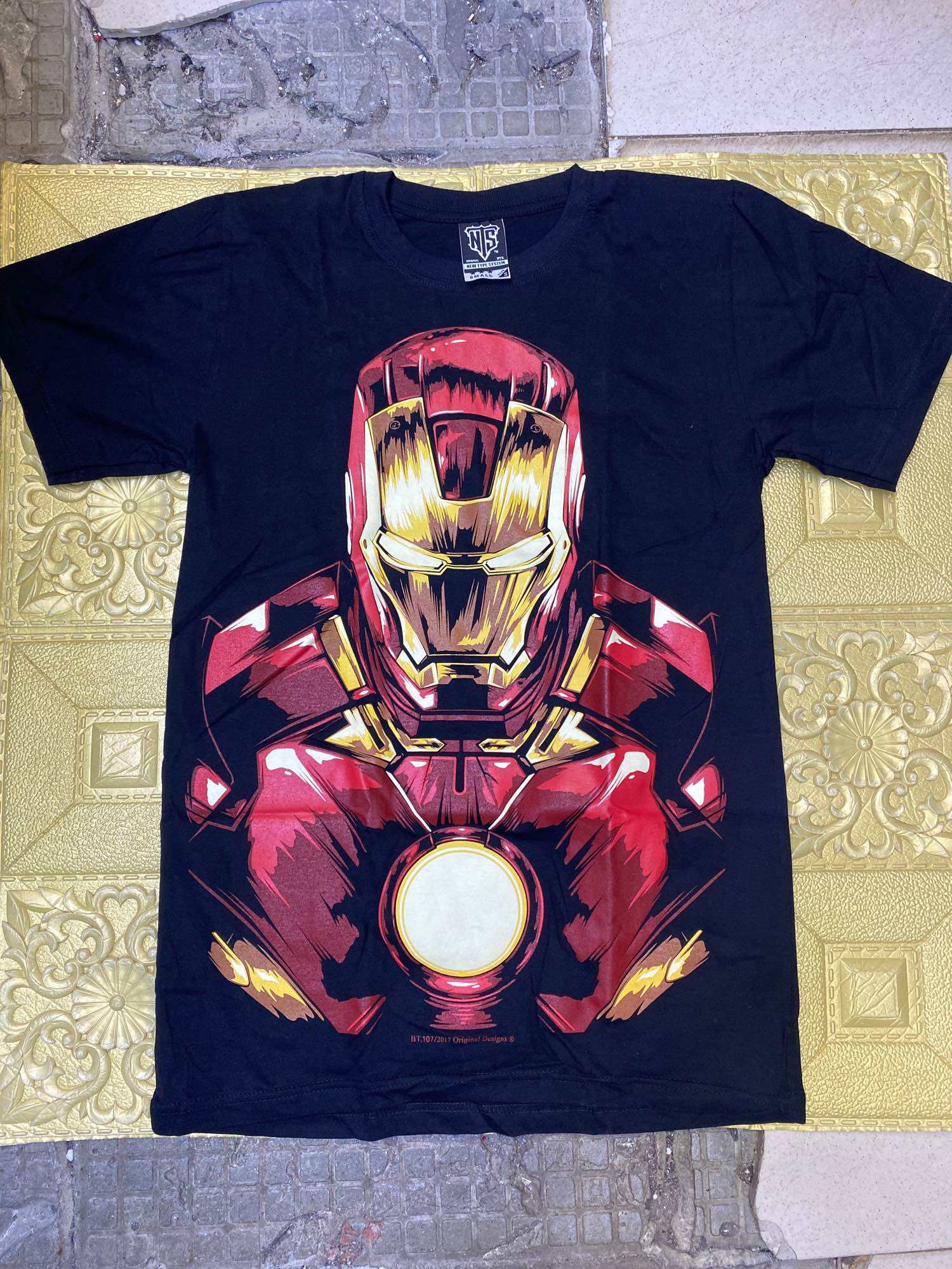 Iron man 2024 face t shirt