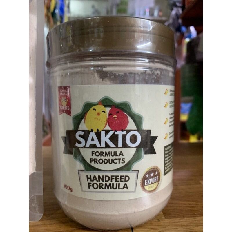 sakto handfeed formula