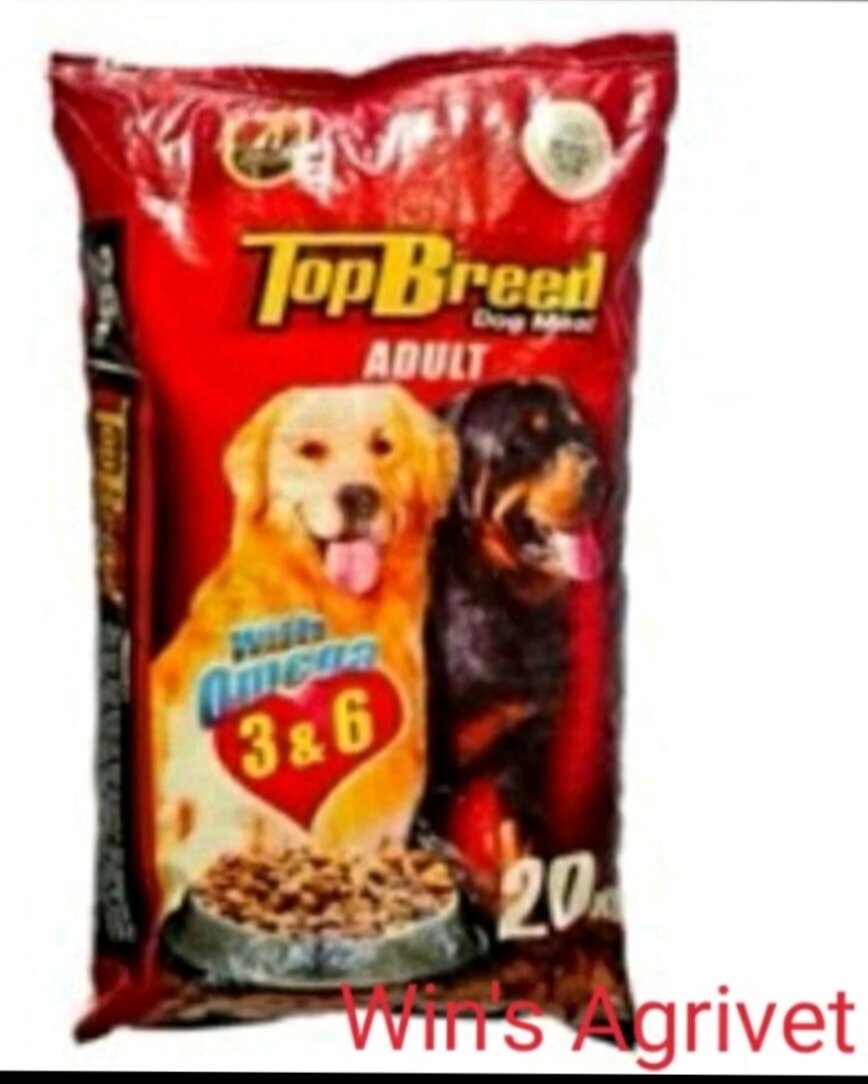 Top breed sale dog food lazada