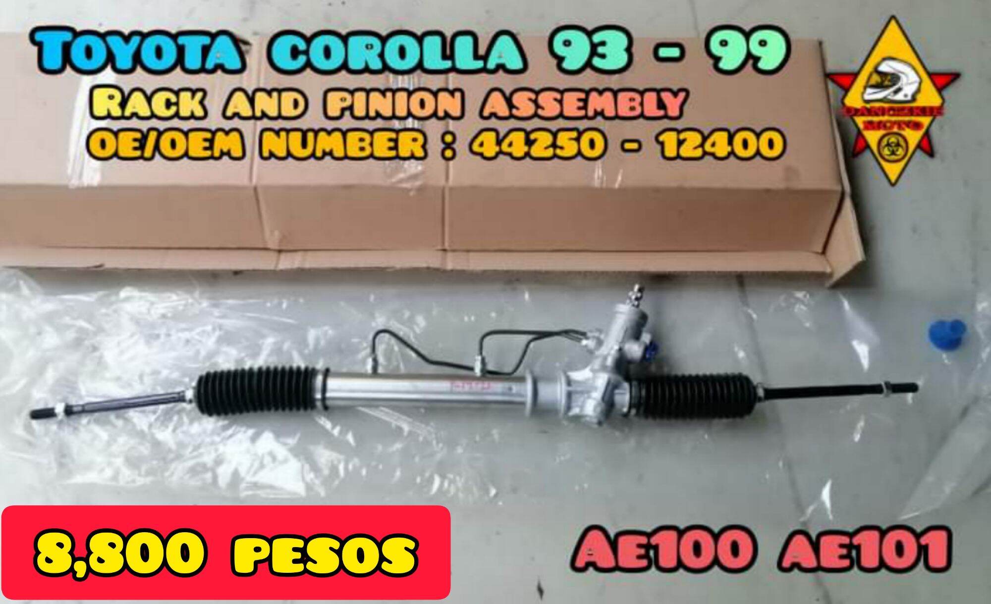 TOYOTA COROLLA RACK AND PINION ASSY AE101 AE100 AE111 (POWER STEERING) Lazada PH