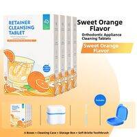 Y-kelin | Orthodontic Retainer Cleaning Effervescent Tablet Sweet Orange Flavor