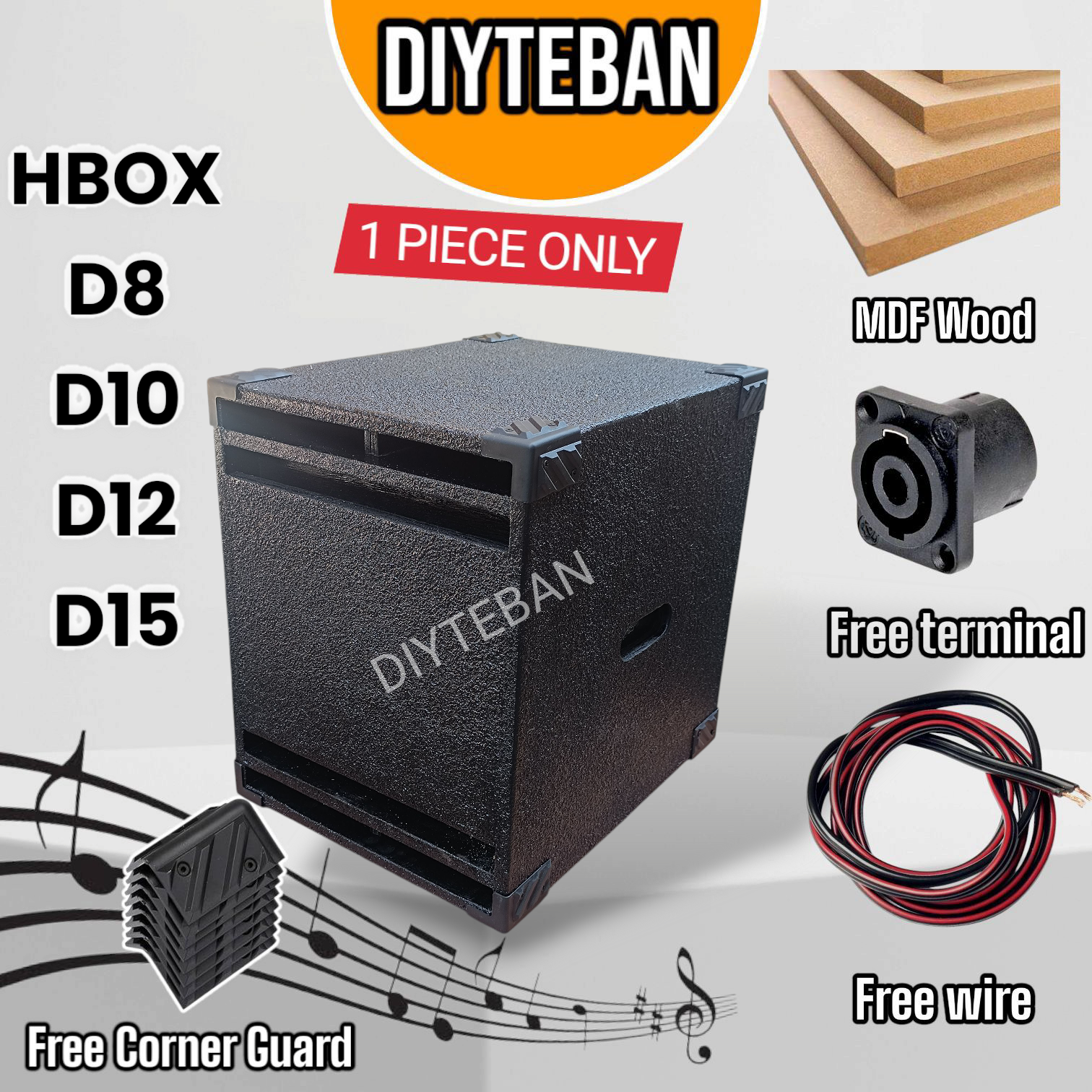 Halimaw Box D12 D15 D18 Monster Box 6th Order Bandpass