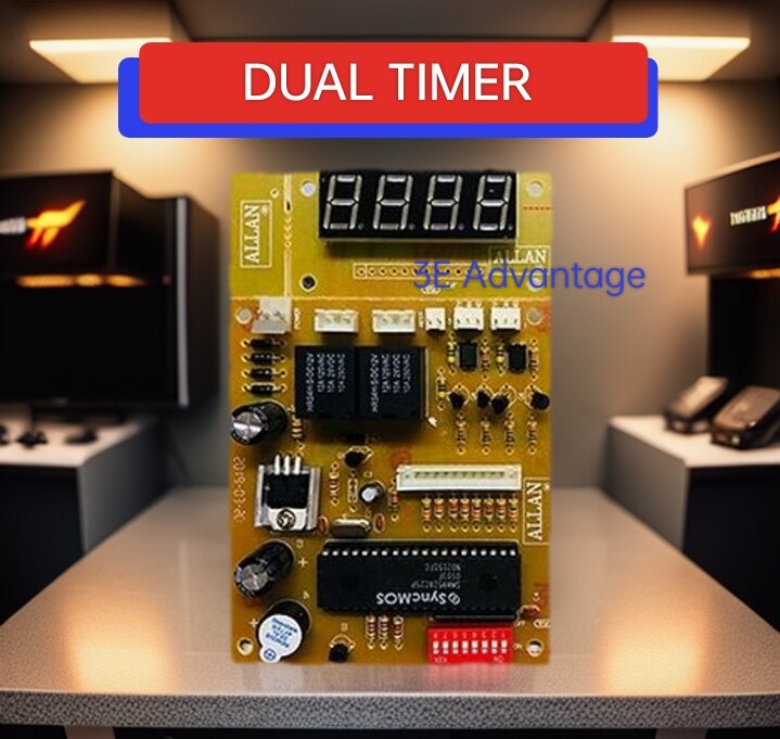 Allan Dual Timer for PISONET, Carwash, and Arcade Machines. Can use it ...