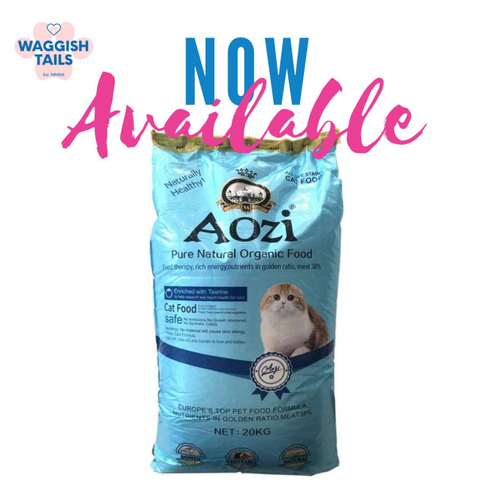 Aozi Cat Food for All Life Stages Enriched with Taurine (1kg REPACKED