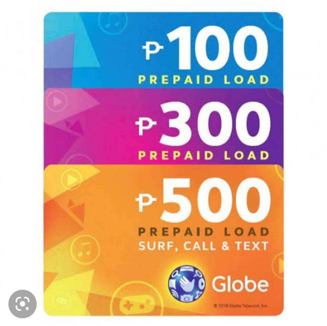 Globe Prepaid Load Card - 100 