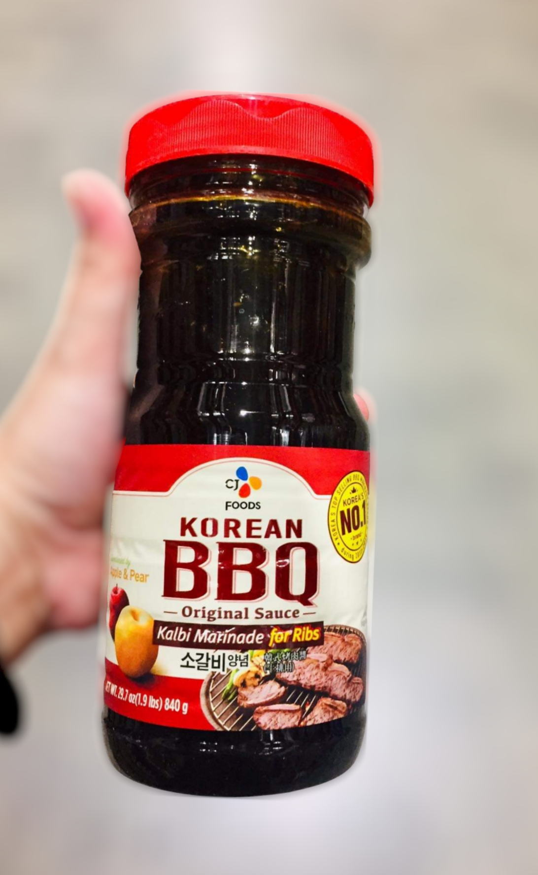 CJ Foods Korean BBQ Original BBQ KALBI MARINADE FOR RIBS 840g Lazada PH