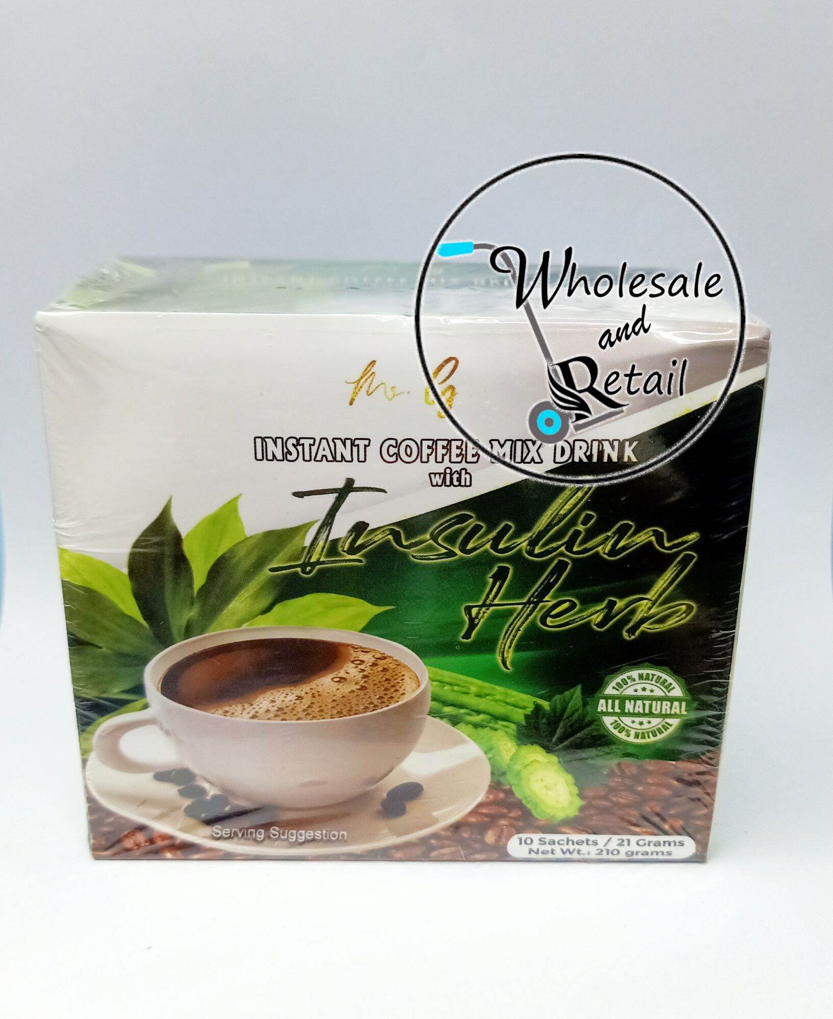 Insulin Coffee Herb Instant Coffee Mix Drink Lazada PH