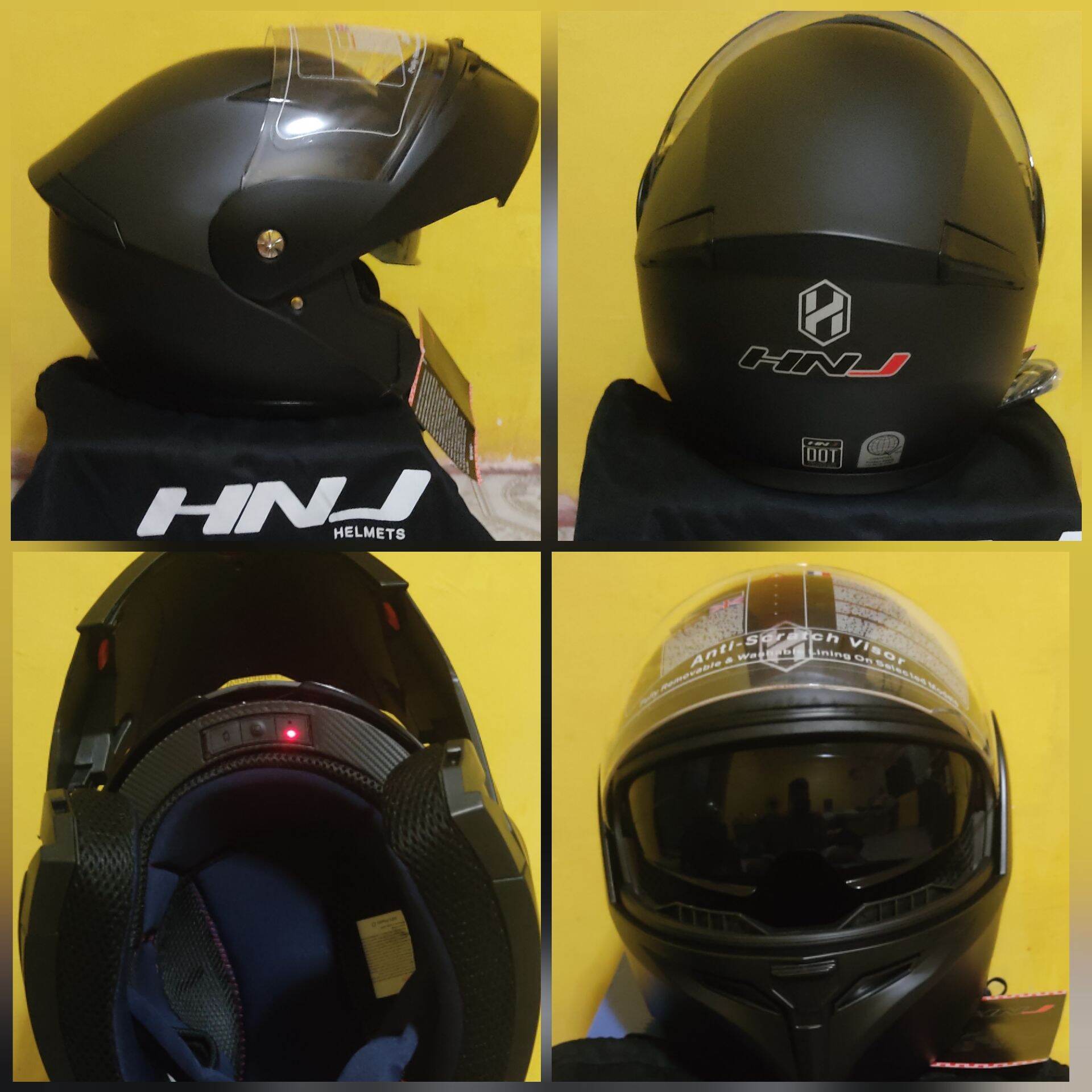 hnj helmet lens