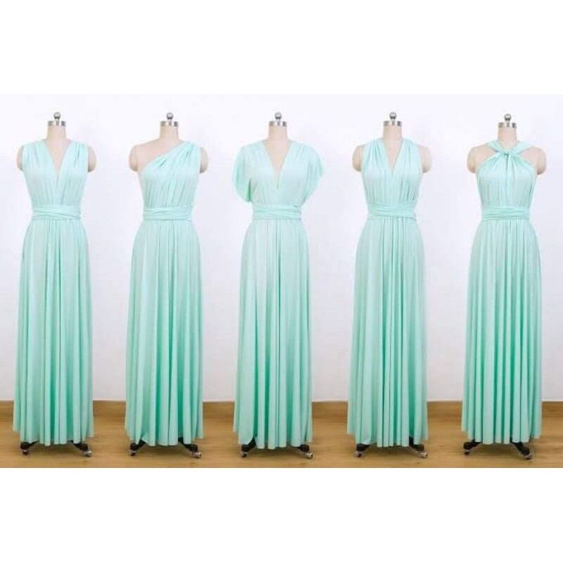 mint green infinity dress with tube Maxi Sleeveless Tube Dress Nylon Free  Size Dress Cute & Sweet Maxi Dress Adult Kids Infinity Dress - Lazada |  Lazada PH