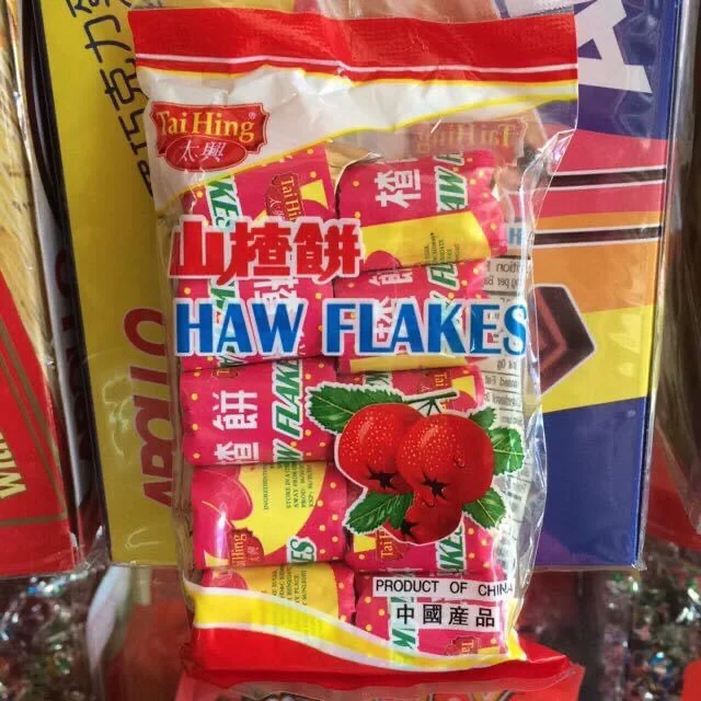 haw haw flakes / haw flakes