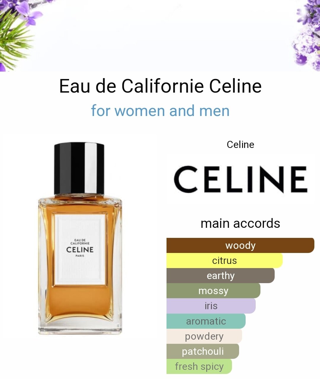 Celine californie discount perfume