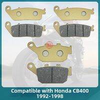 Sgag | CB400 VTEC 1/2/3 Gen Suitable Semi-Metal Motorcycle Brake Pads