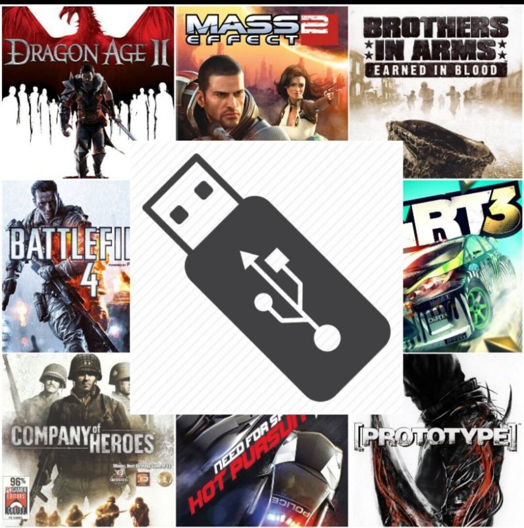 USB Games For PC Desktop PC Games Installer USB Flash drive with PC