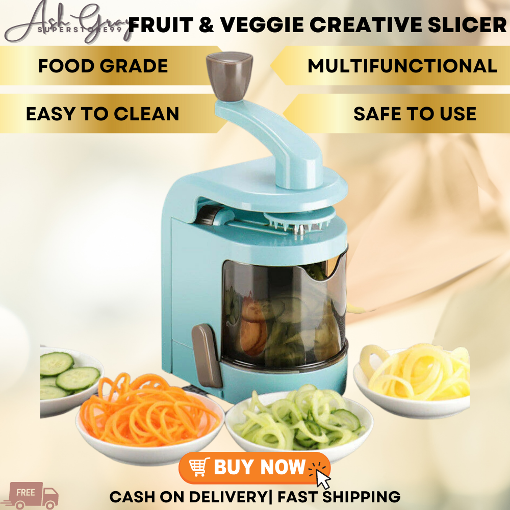 3-Blade Hand Held Spiralizer - Creative Kitchen Fargo