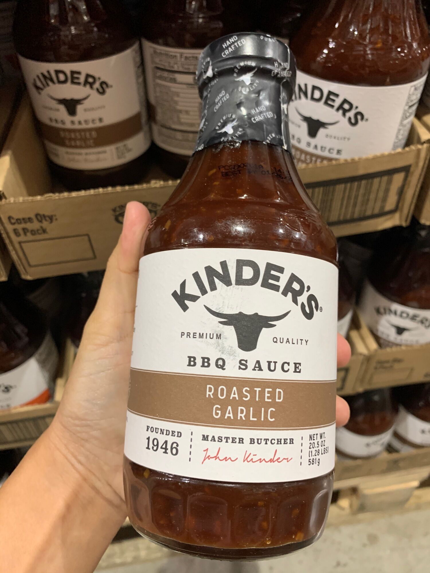 Kinders Roasted Garlic BBQ Sauce 581g Lazada PH