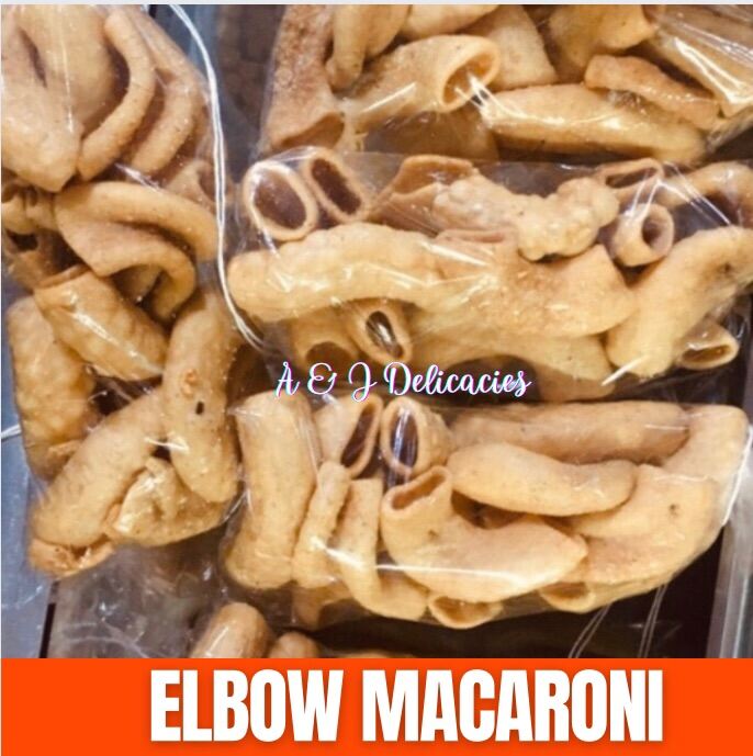 Food Macaroni Crispy Chicharon Elbow Macaroni Best Seller Small