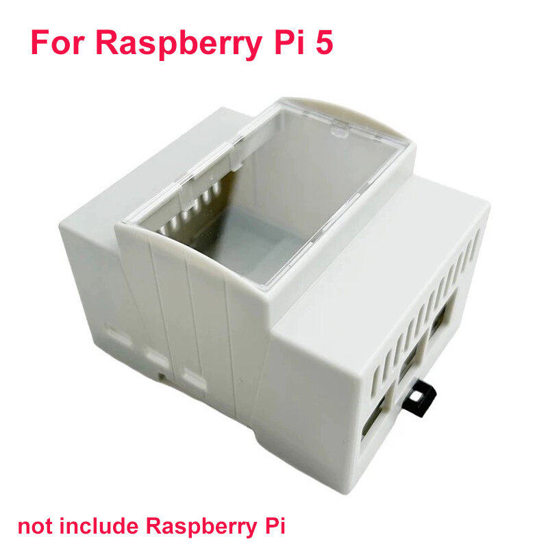 Inner Raspberry Raspberry Pi 5 ABS Case Electrical Box DIN Rail Modular Shell Large ...