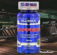 ALLMAX Nutrition Caffeine  200mg 100 Tablets All max NEW STOCKS!