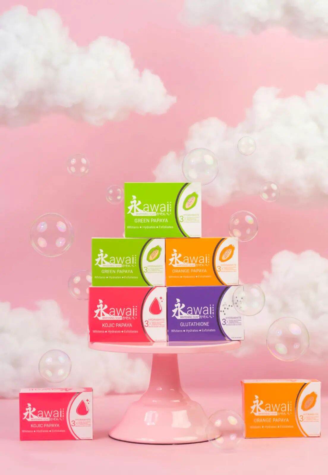 kawaii glutathione Kawaii Max Glutathione Whitening Soap 135g