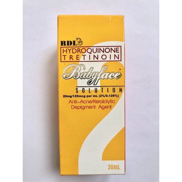 RDL BABY FACE SOLUTION 2 & 3 30ml /60ml Lazada PH