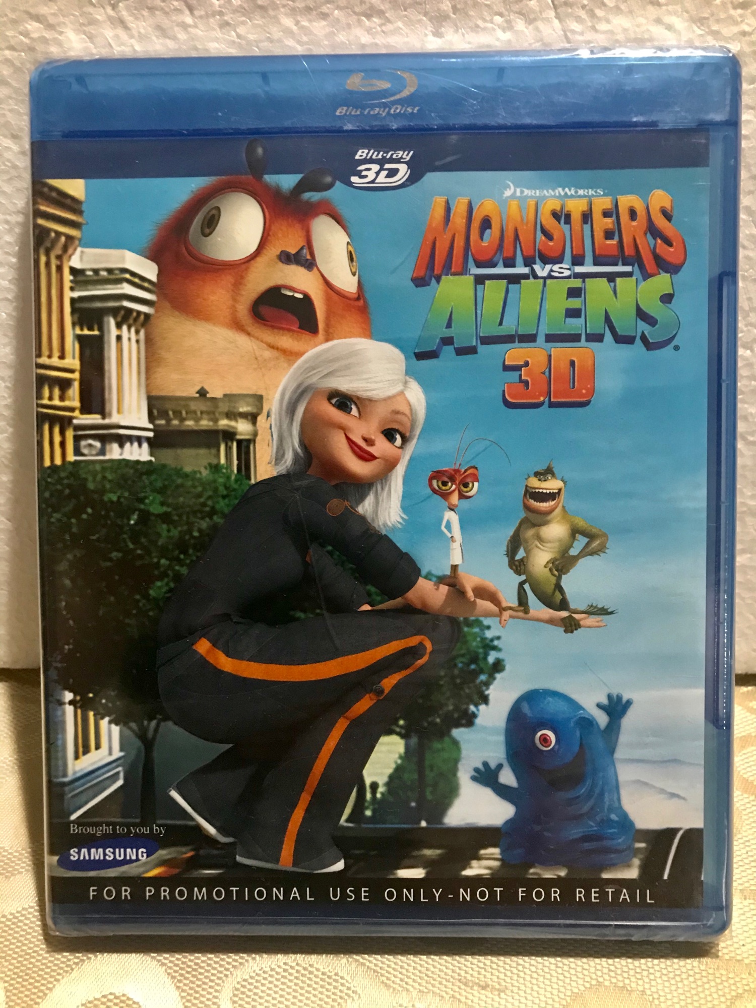 MONSTERS VS ALIENS 3D Blu-Ray BRANDNEW | Lazada PH