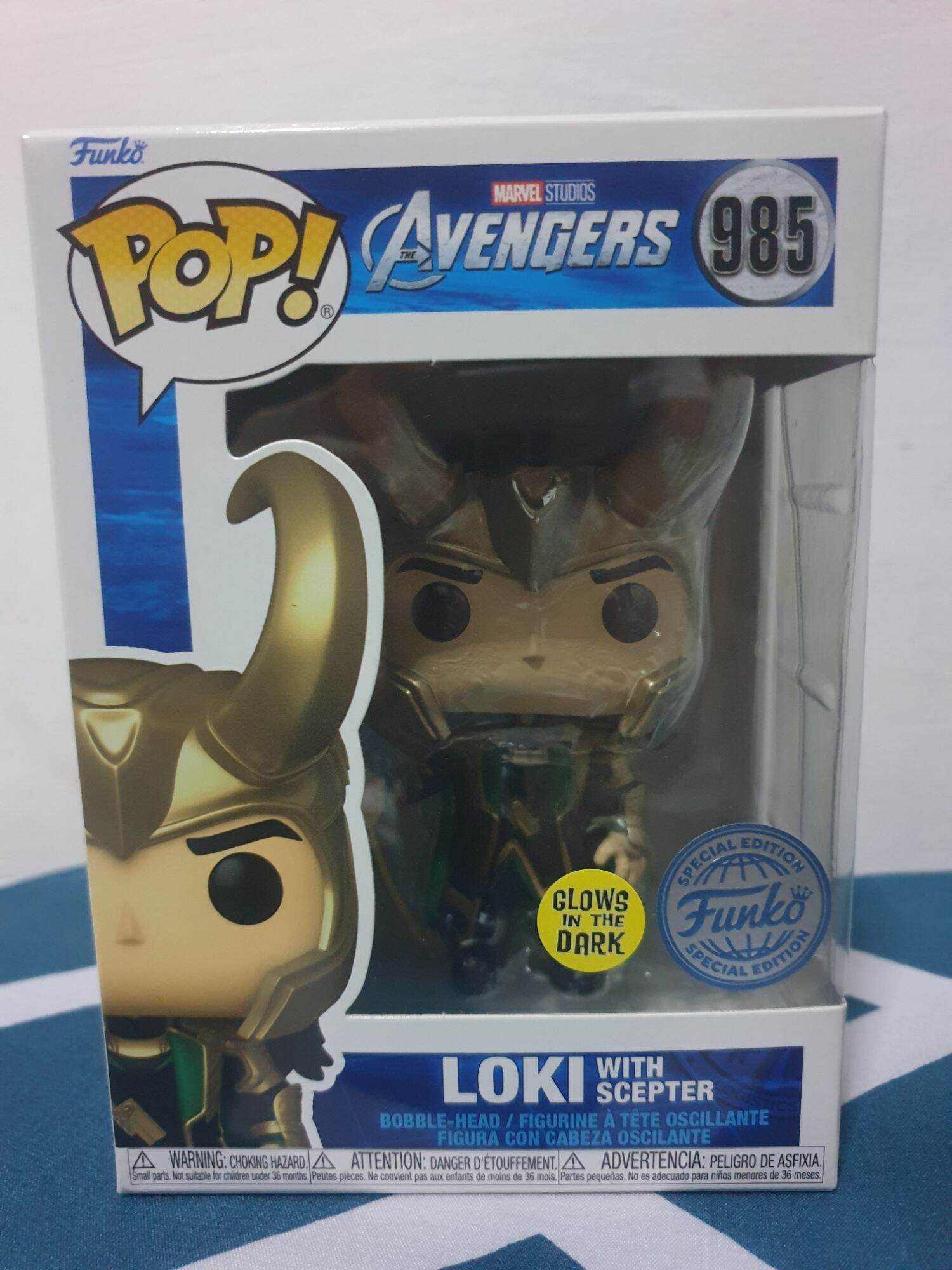 Funko Pop! Avengers: Loki With Scepter