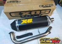 EXOS X6 PIPE FOR MIO I 125 / M3 /MIO SOUL I 125