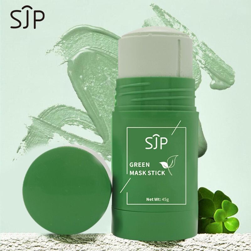 Green Tea Facial Mask Stick: Blackhead Remover & Pore Cleanser