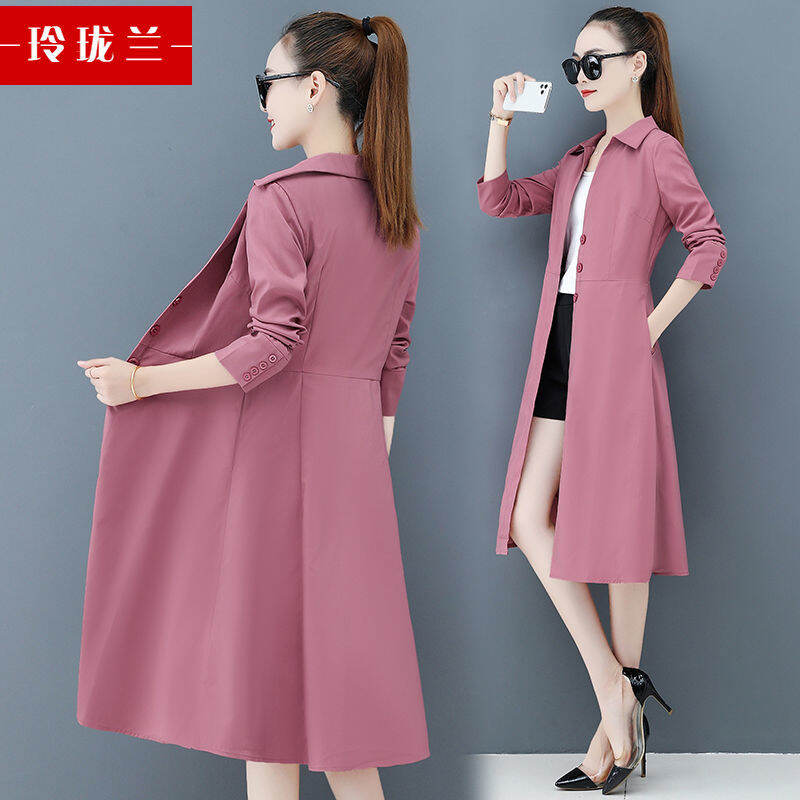 mid length dress coat