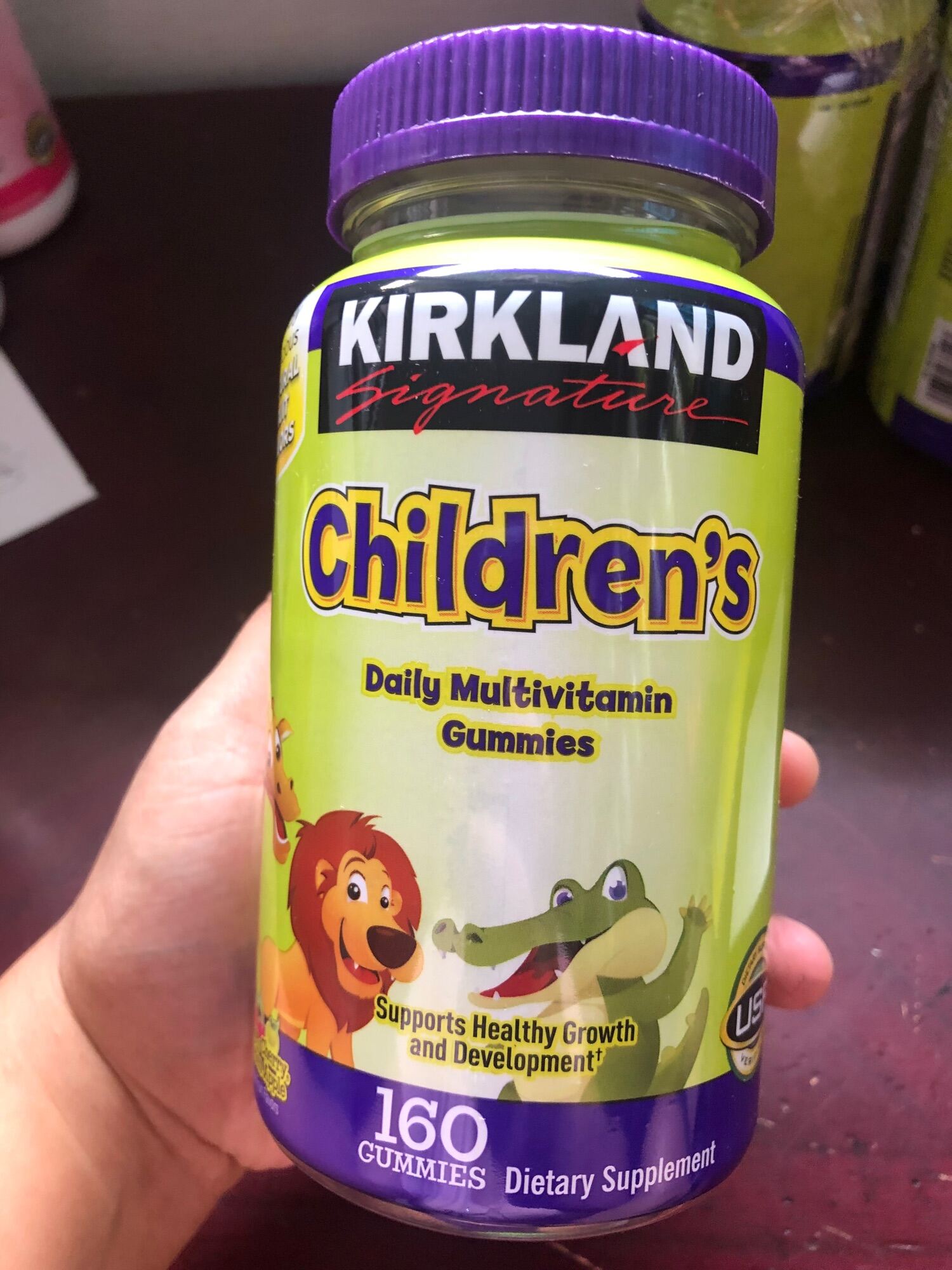 Authentic Kirkland children daily multivitamins 160gummies (EXP OCT