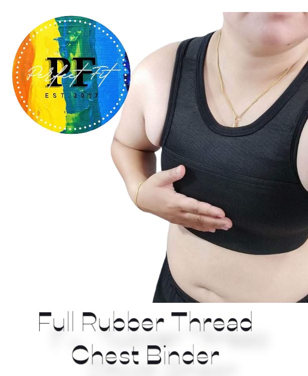 Chest binder full rubber breathable breast binder for lesbian and