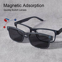 2-in-1 Magnetic Tinted Lenses & Reading Glasses Magnetic Vision Protection Reading Glasses