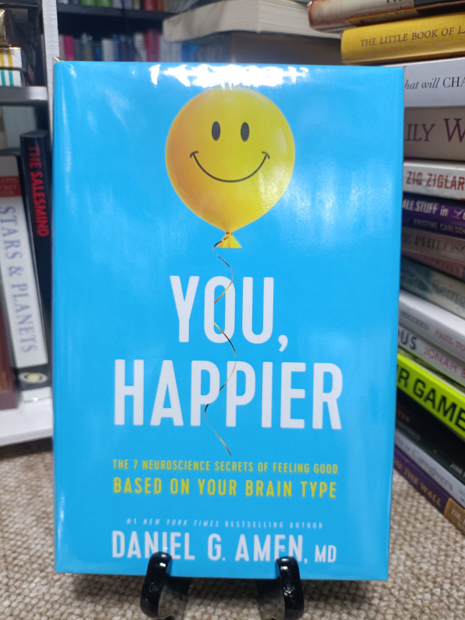 You, Happier: The 7 Neuroscience Secrets of Feeling Good Based on Your  Brain Type by Daniel G. Amen