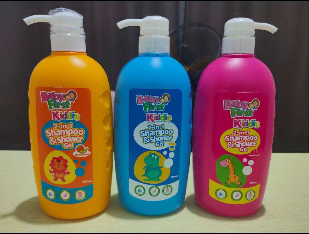 Baby First Kiddie 2 In 1 Shampoo & Shower Gel 750ml