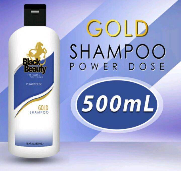 Black Beauty Gold Shampoo 500ml