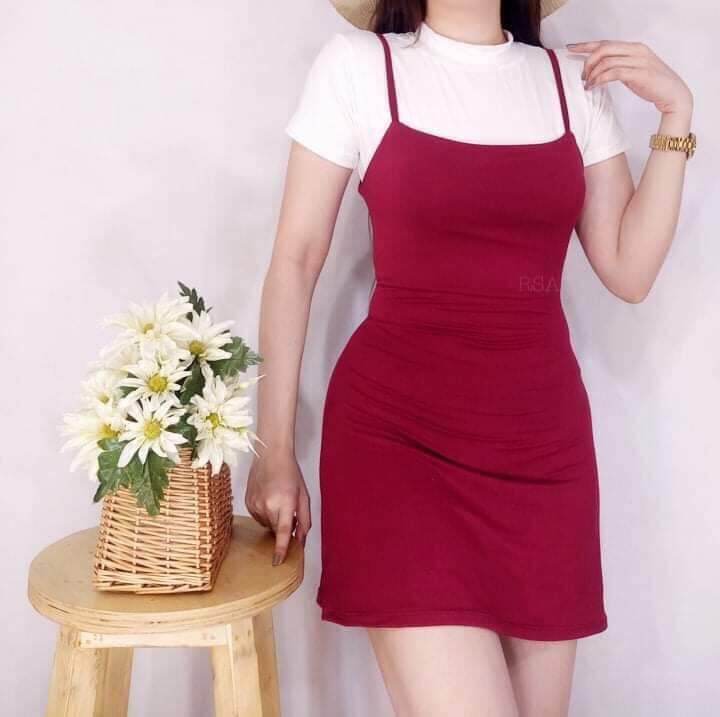 Dress with outlet inner top