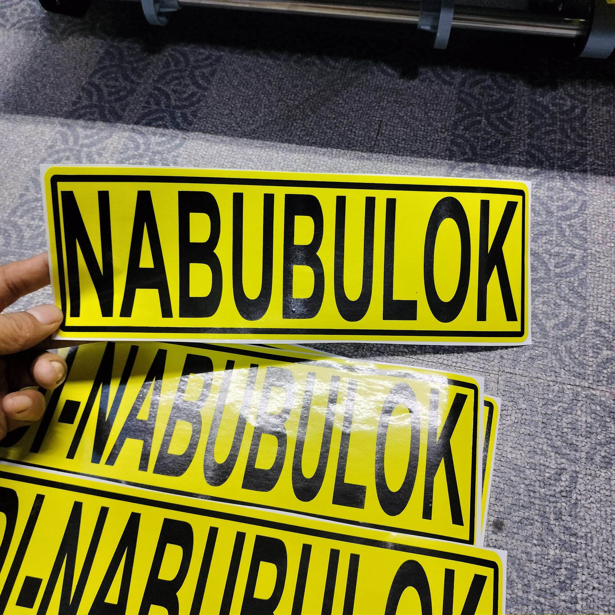 Nabubulok Di Nabubulok Sticker Cut Out Vinyl Water Proof Lazada Ph