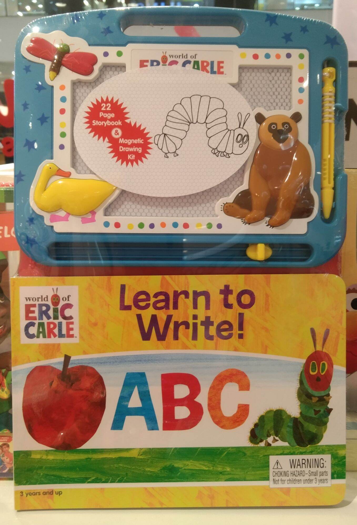 Eric Carle Learn To Write ABC(board books) | Lazada PH