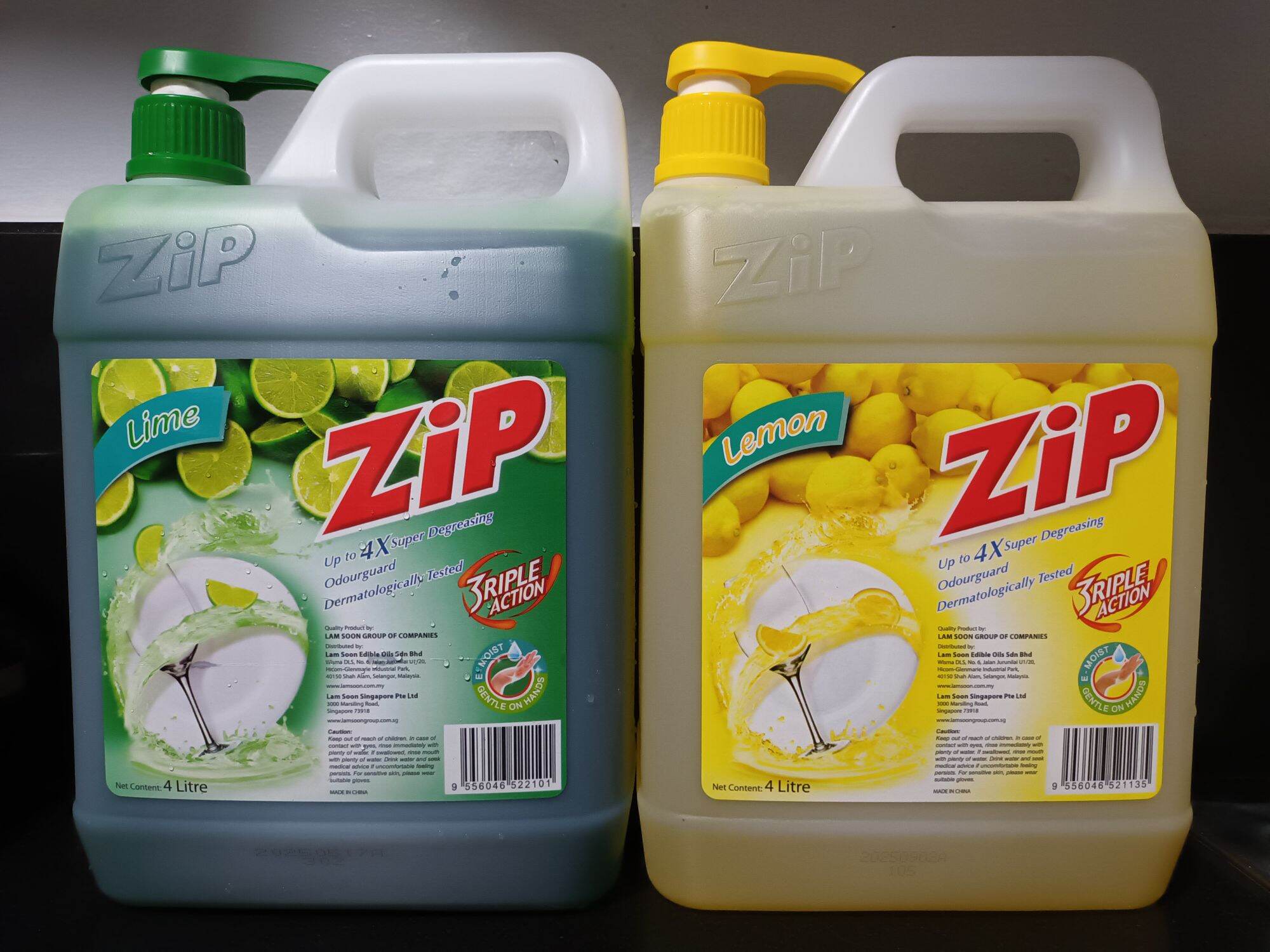 Zip Dishwashing Liquid Lemon/Lime 4L Lazada PH
