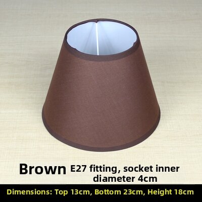 OUSHIDUN | Linen Lampshade Accessories E27