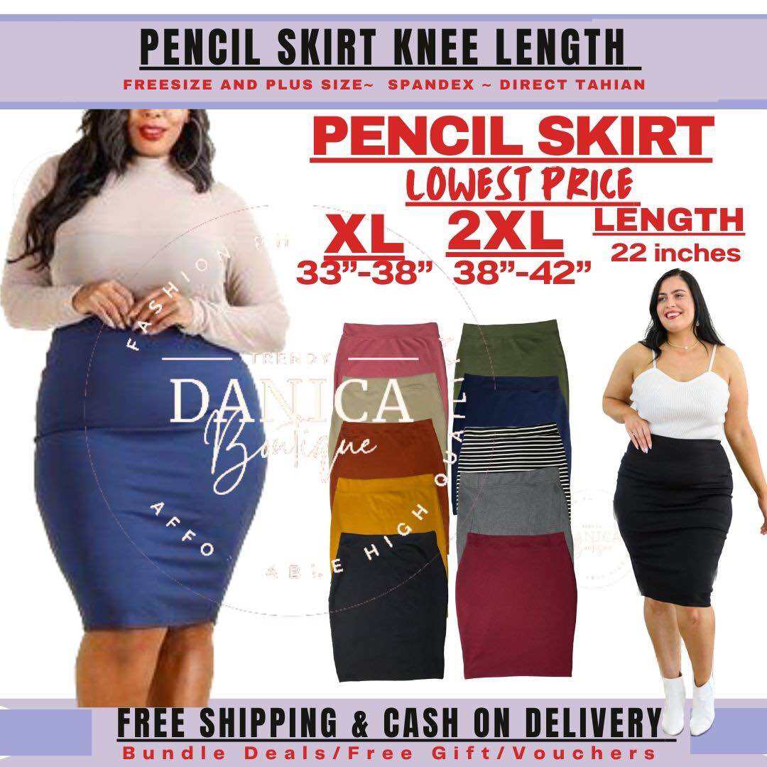 High Waist Midi Skirt 25-28 for Women, WILLING PH