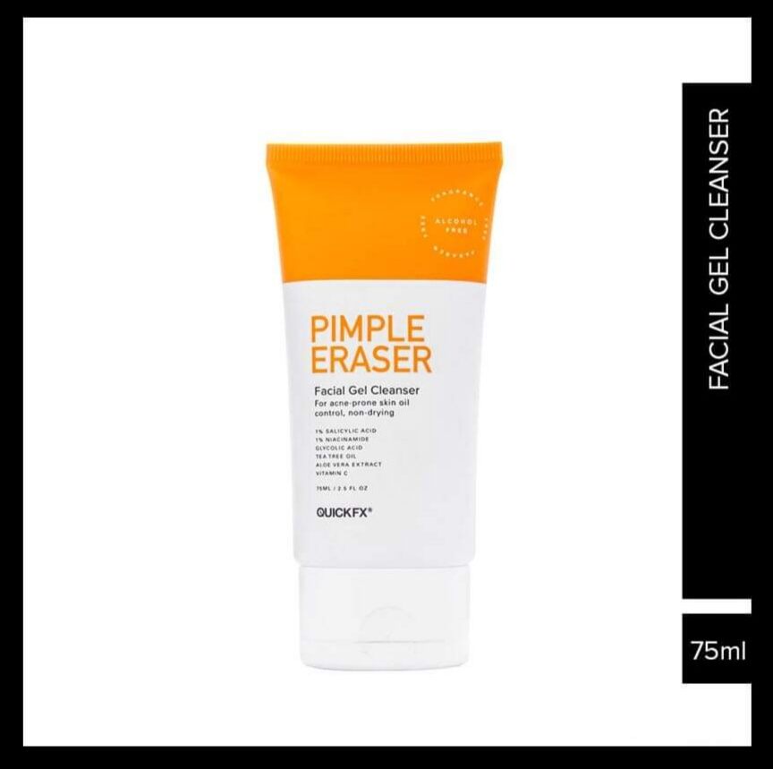 QUICKFX Pimple Eraser Facial Gel Cleanser 75ml Lazada PH