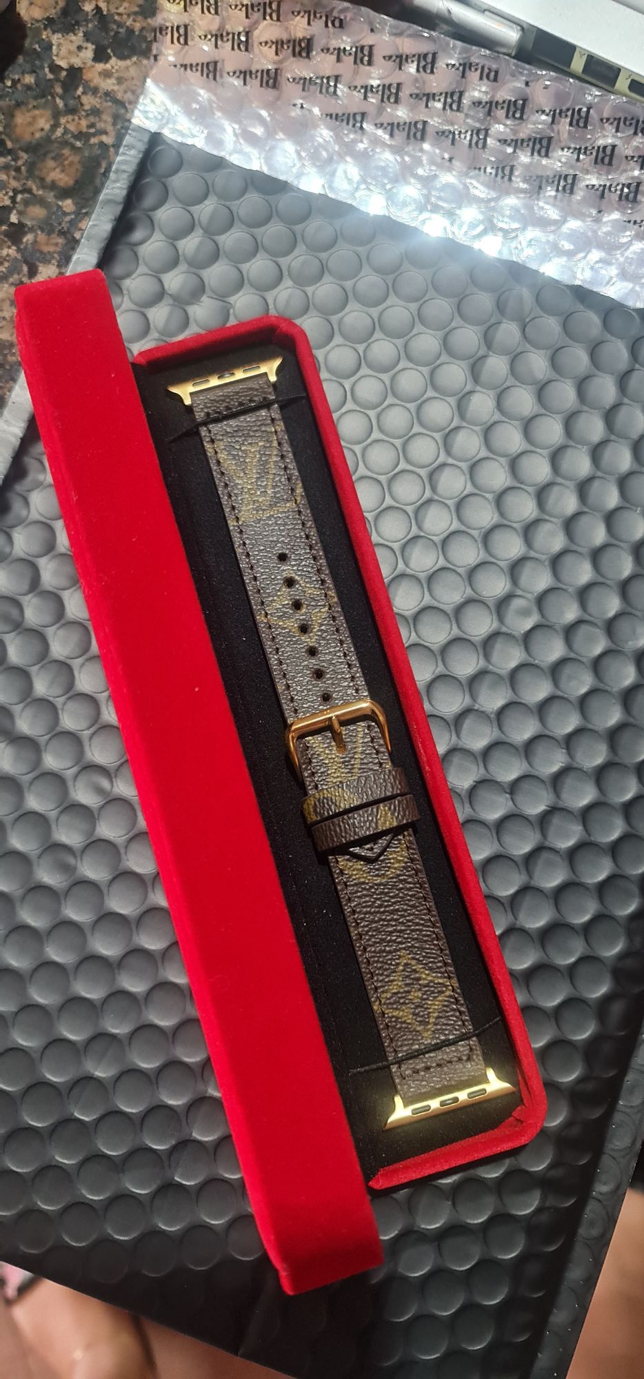 Luxury Lv Apple Watch Strap Leather | Lazada Ph