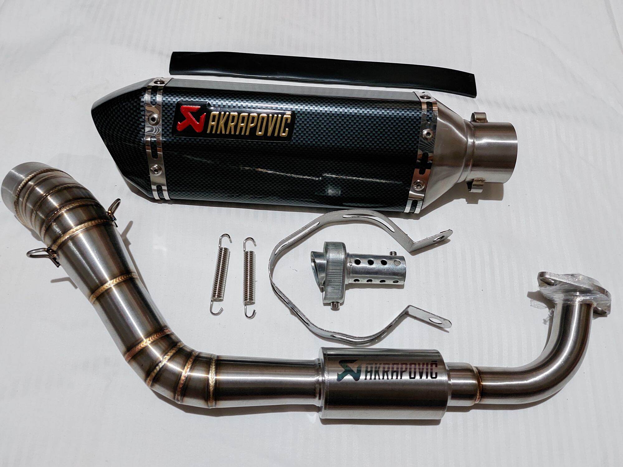 Nmax v2 and Aerox v1 /v2 AKRAPOVIC PIPE FULL SET | Lazada PH