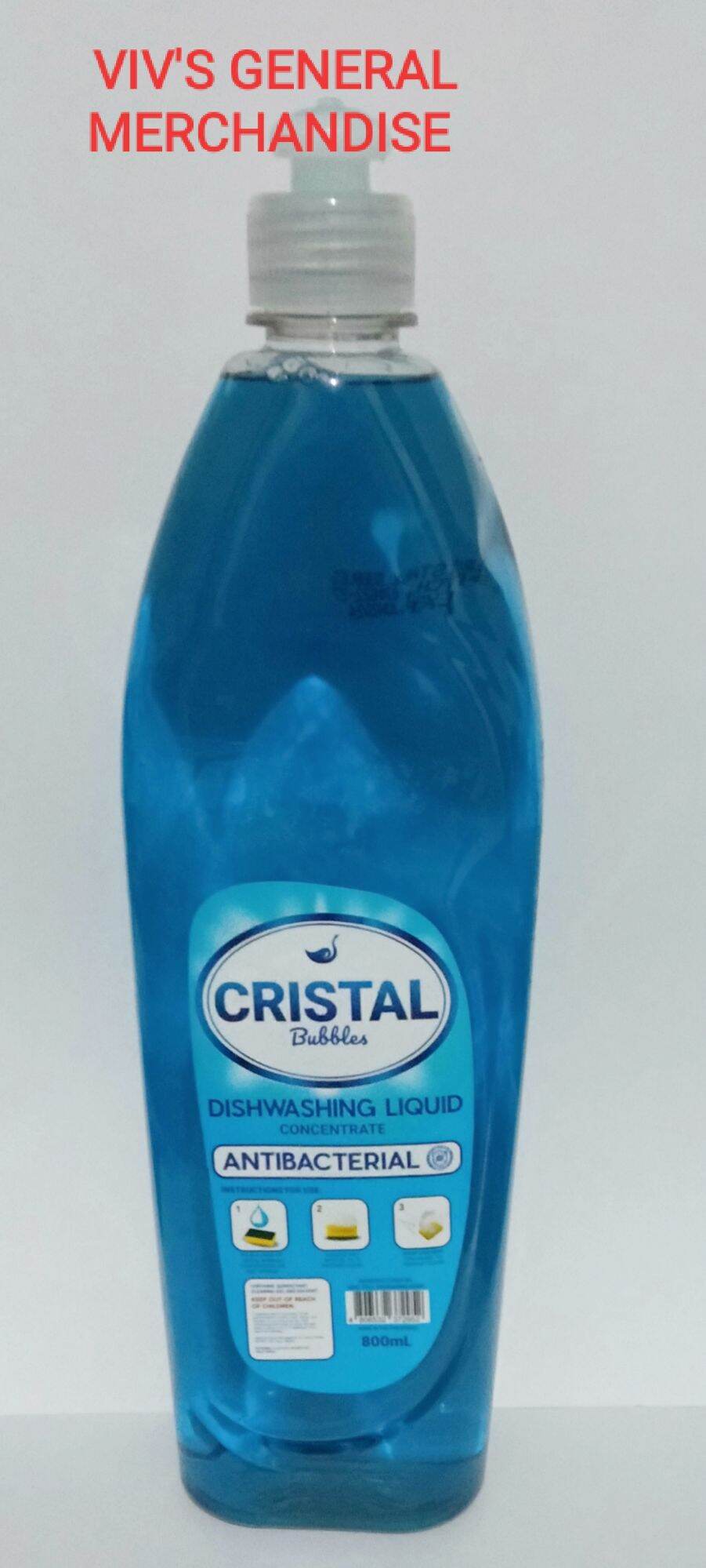 Cristal Bubbles Dishwashing Liquid Antibacterial ( 800 ml ) Lazada PH