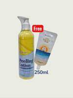SkeenCare Peeling Lotion with Tinted Sunscreen Cream